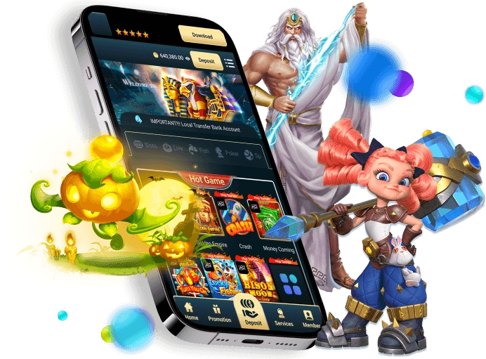 Người chơi thoải mái chơi slot game trên điện thoại